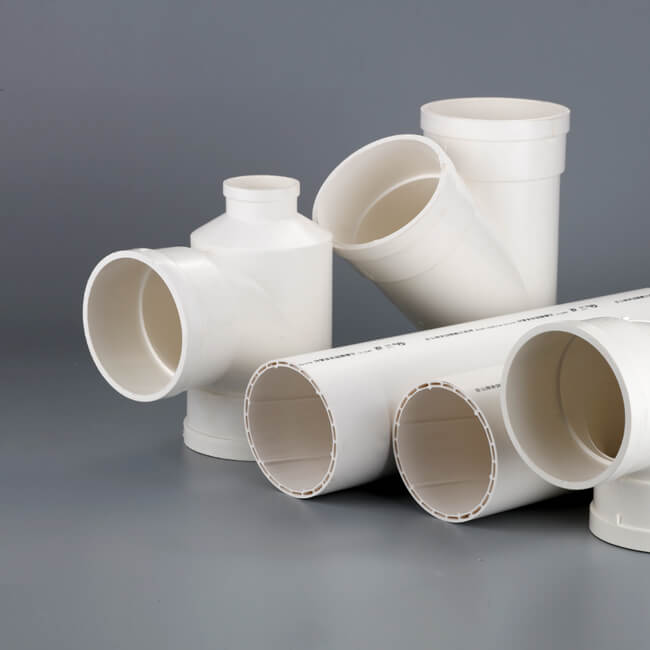 蘭塔管道、產(chǎn)品中心、PVC-U中空螺旋消音管材